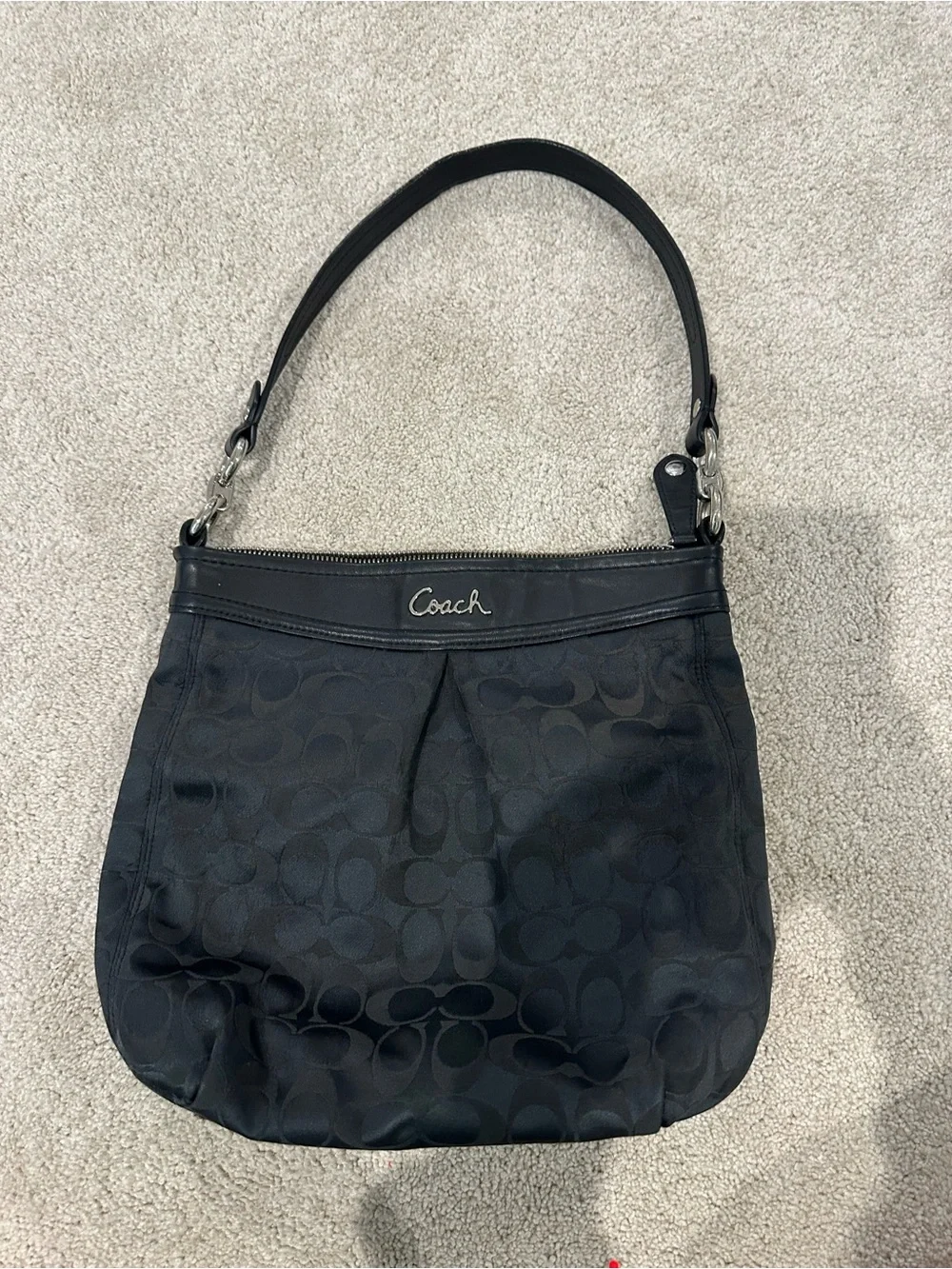 Coach Black Shoulder Bag
